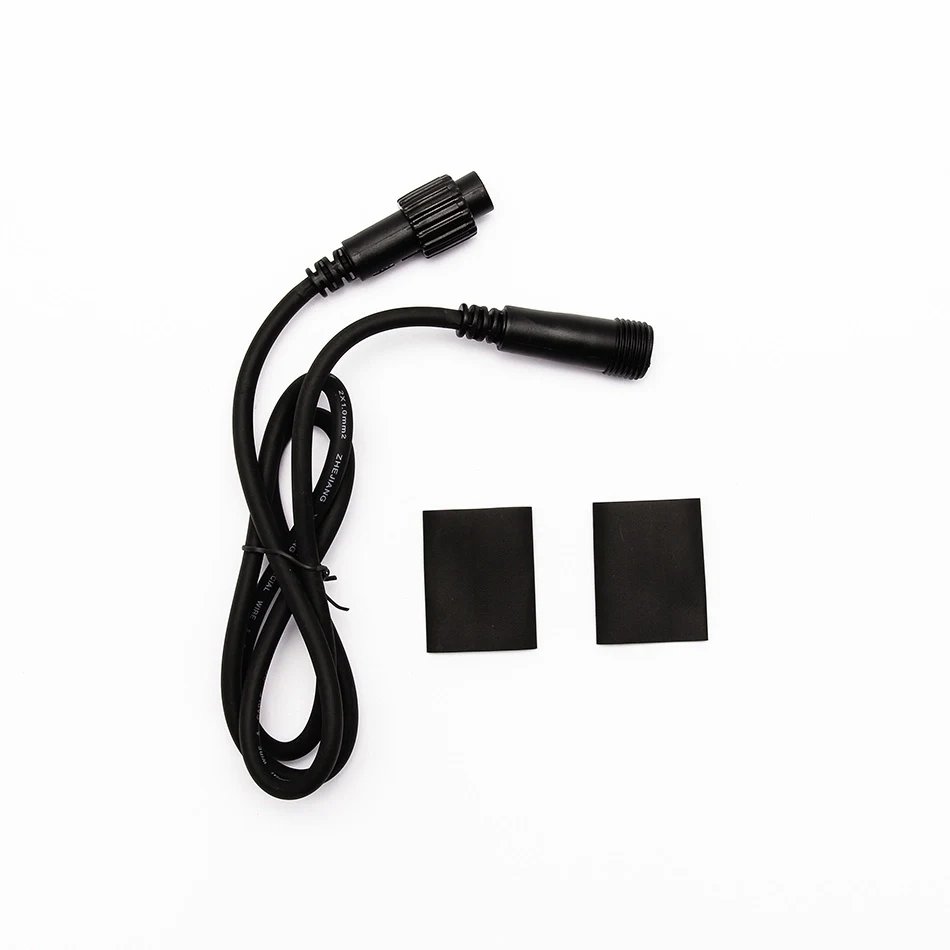 Easy Fix Verlängerungskabel 1 m, schwarz, IP67