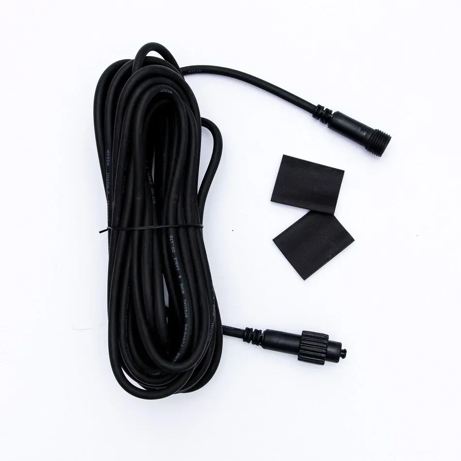 Easy Fix Verlängerungskabel 10 m, schwarz, IP67