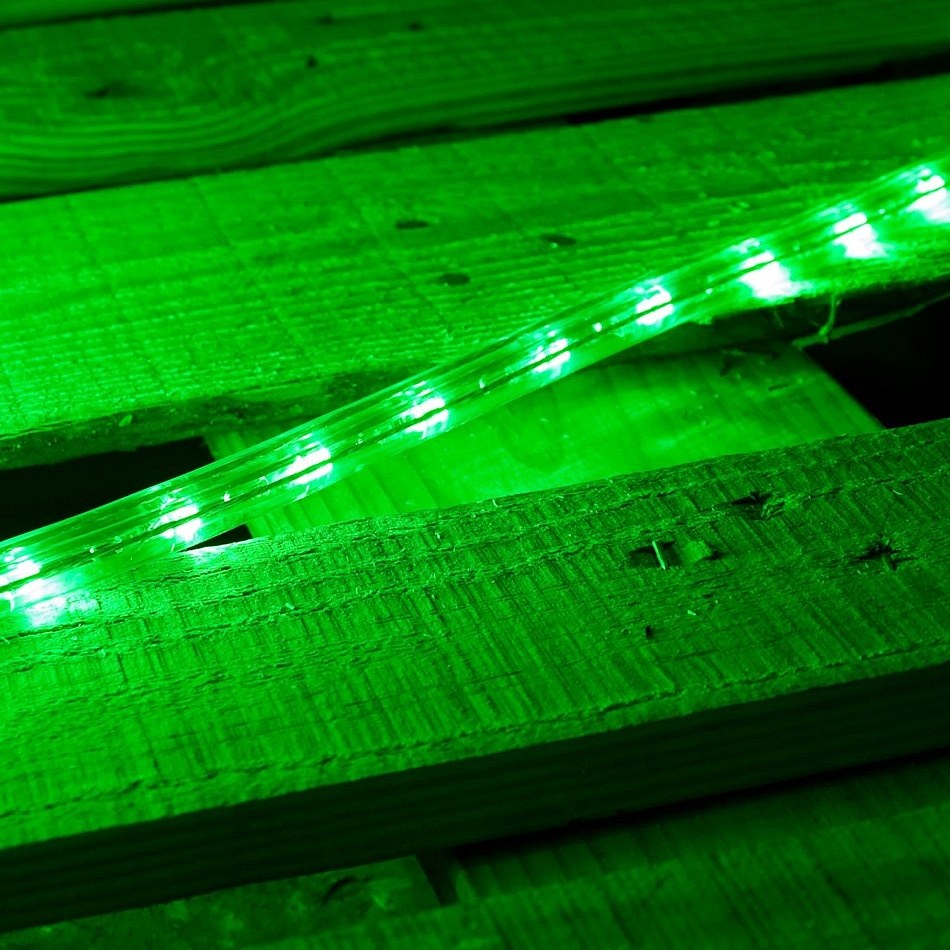 LED-Schlauch - 1m, grün , 30 Dioden