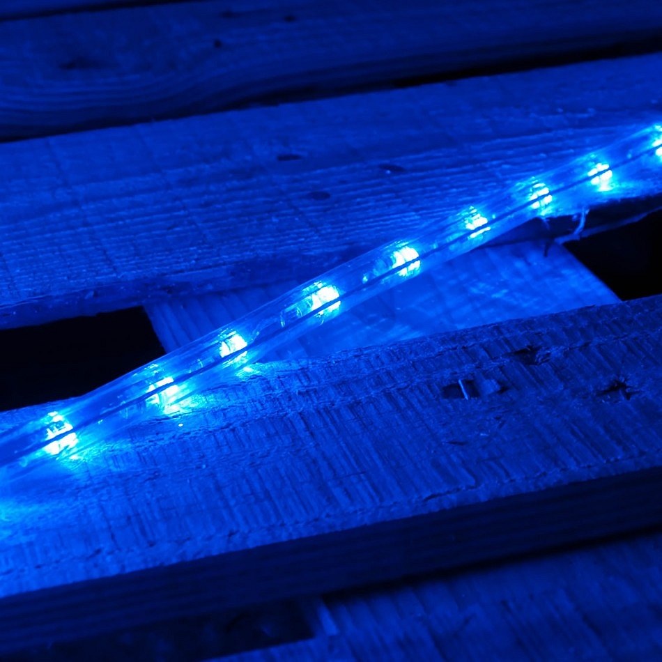 LED-Schlauch 1 m, blau, 30 Dioden