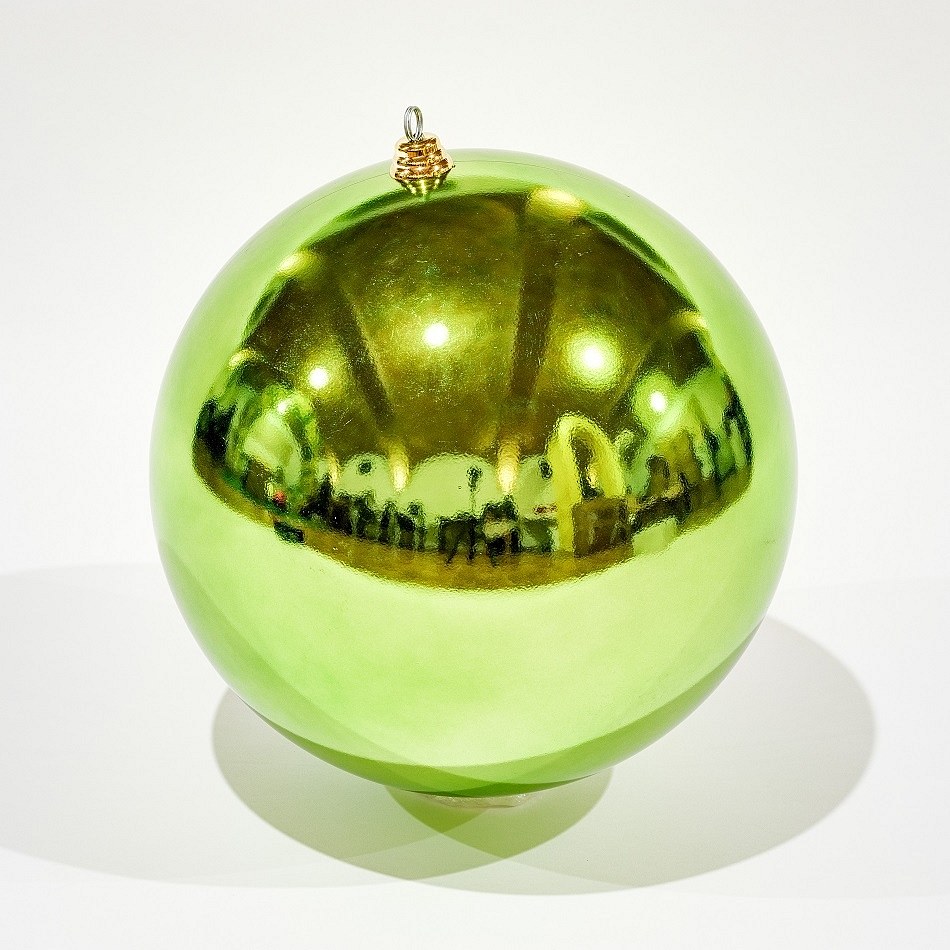 Kunststoffkugel, Durchm. 40 cm, grün, glänzend