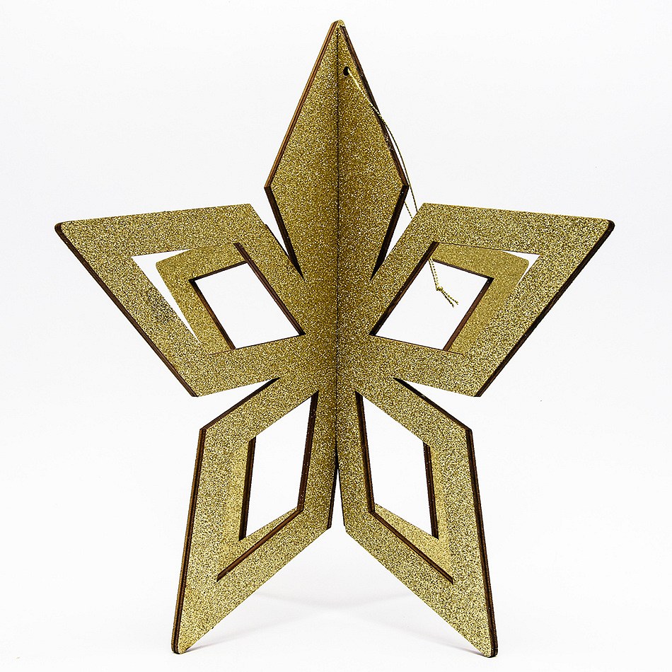 Goldstern, 3D, 30 cm