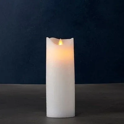 Download Wax LED Kerze exklusiv, 20cm, weiß