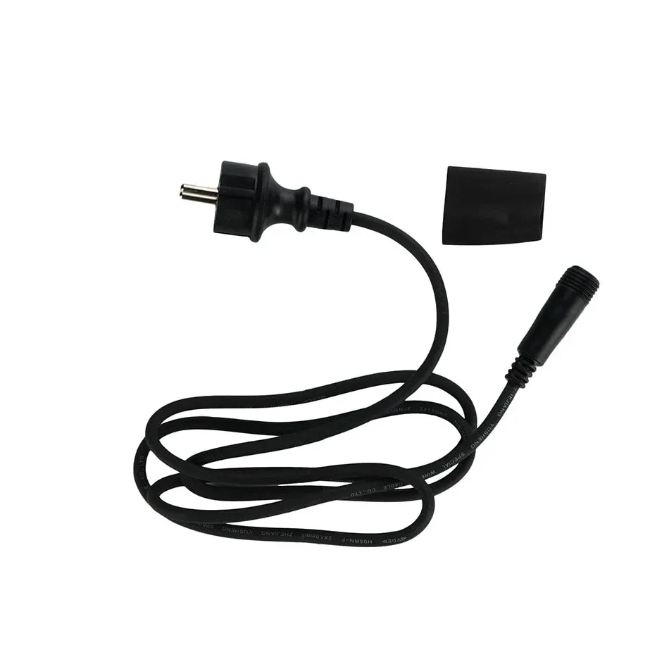 Easy Fix Stromkabel Outdoor, ohne AC/DC, schwarz, IP67, 150 cm